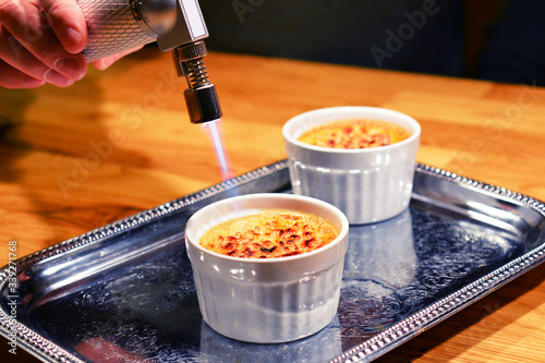 Obraz na plátně Creme brulee