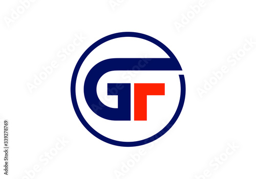 Free Download Elegant and Modern Corporate Logo Design with Initial Letters within Circular Shape Perfect for Branding - GFXLoad