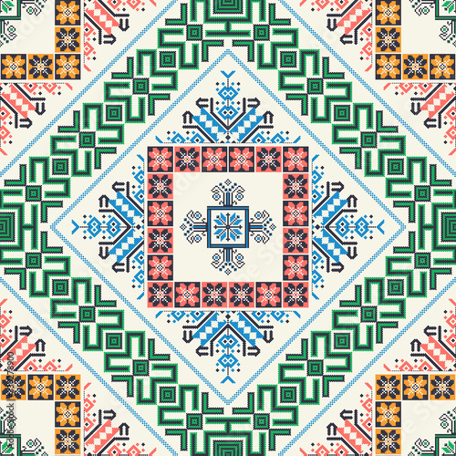 Romanian traditional pattern 9
