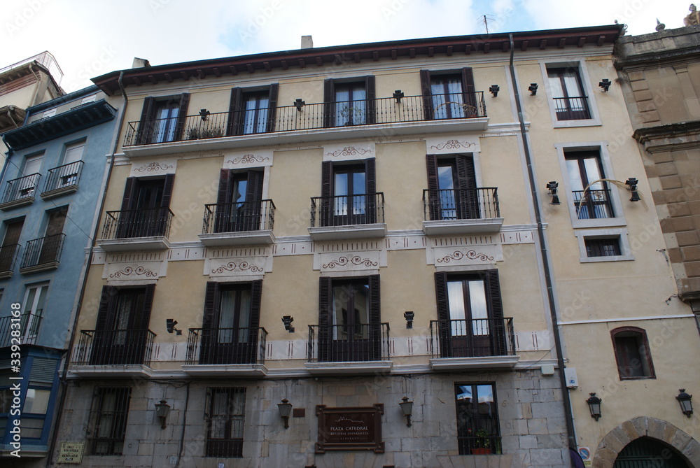Pamplona is an ancient city in Navarro province in Spain Pamplona is an ancient city in Navarro province in Spain