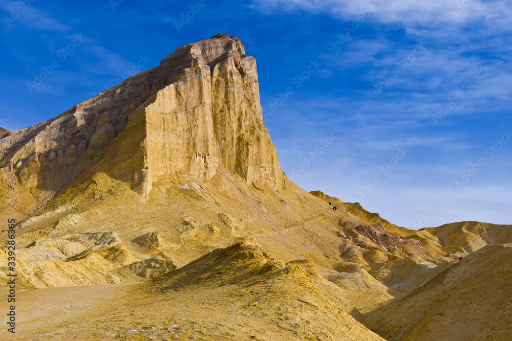 Colorful Death Valley National Park, Zabriskie in Winter Colorful Death Valley National Park, Zabriskie in Winter