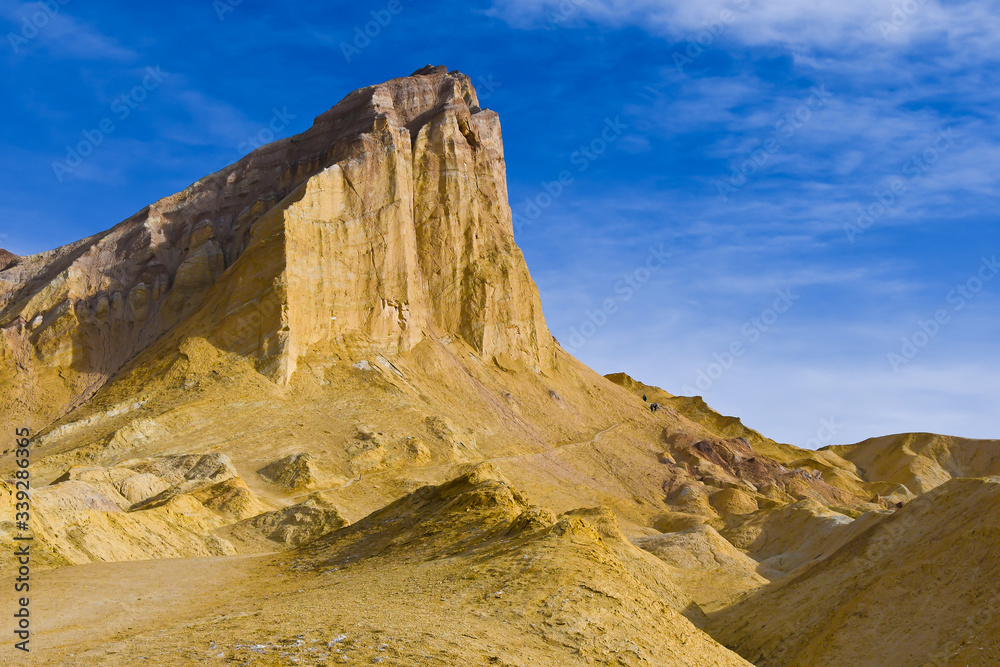 Colorful Death Valley National Park, Zabriskie in Winter