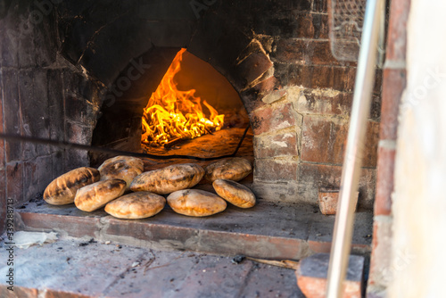 cooking bread