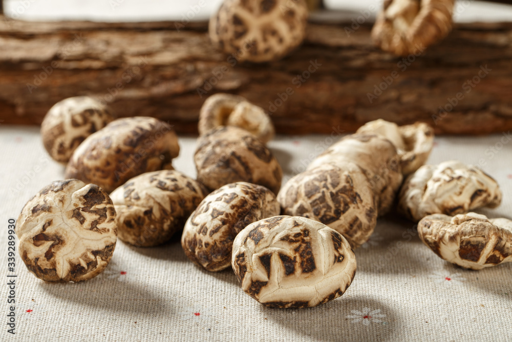 Dried mushrooms