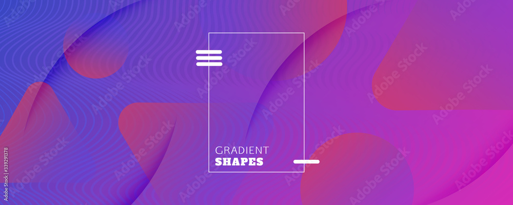 Purple Fluid Stripes. Creative Layout. Abstract Purple Fluid Stripes. Creative Layout. Abstract