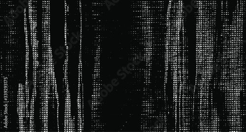Rough testure. Worn down wallpaper pattern design. Broken plaster grunge damask effect. Distressed overlay texture design. Vector illustration. Eps10.