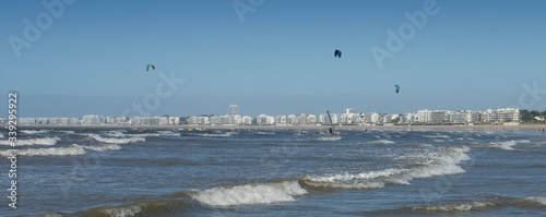 Strand von La Baule Escoublac in Frankreich.