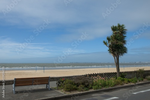 Strand von La Baule Escoublac in Frankreich.
