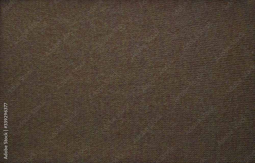 Fototapeta premium texture background brown-green knitted fabric