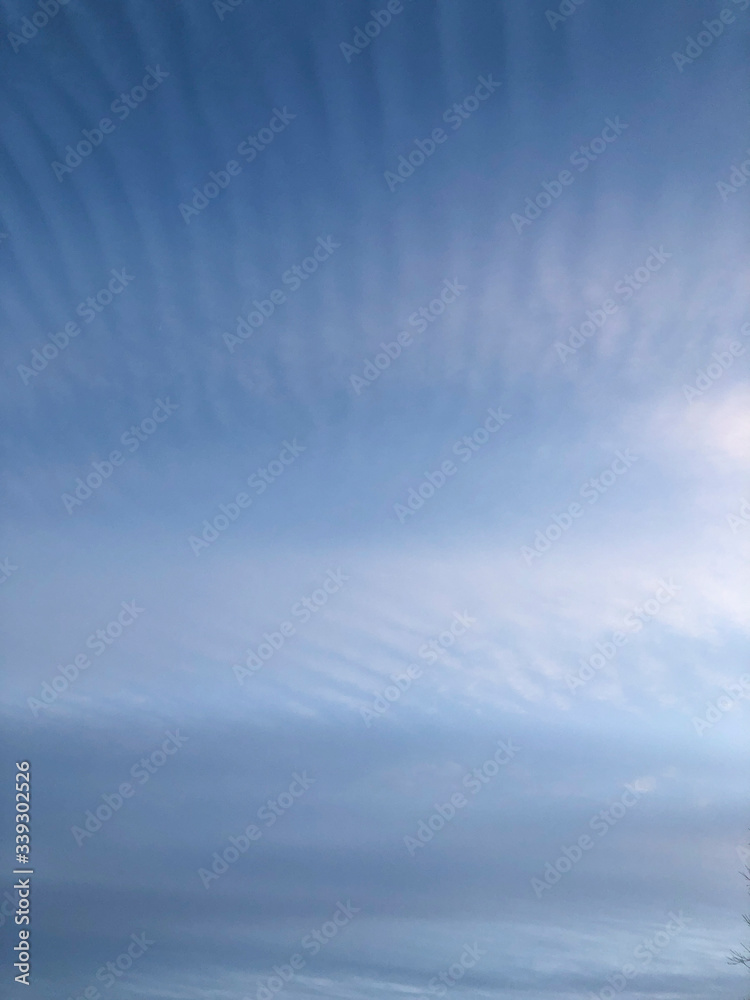 Beautiful white swirling cloud in the clear blue sky Beautiful white swirling cloud in the clear blue sky