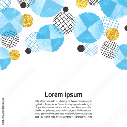 Abstract vector celebration...