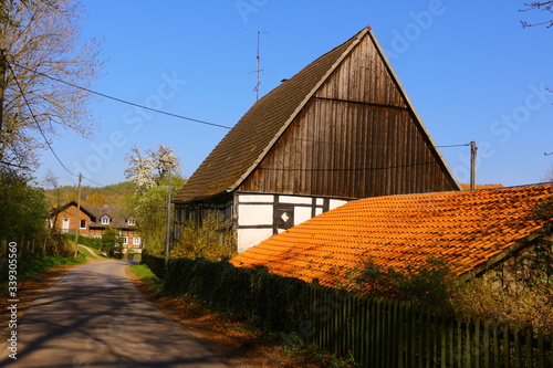 Historisches Gebäude in Riemke, einem Ortsteil der Stadt Hemer in Nordrhein-Westfalen photo