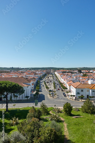 Vila Vicosa castle view in alentejo, Portugal