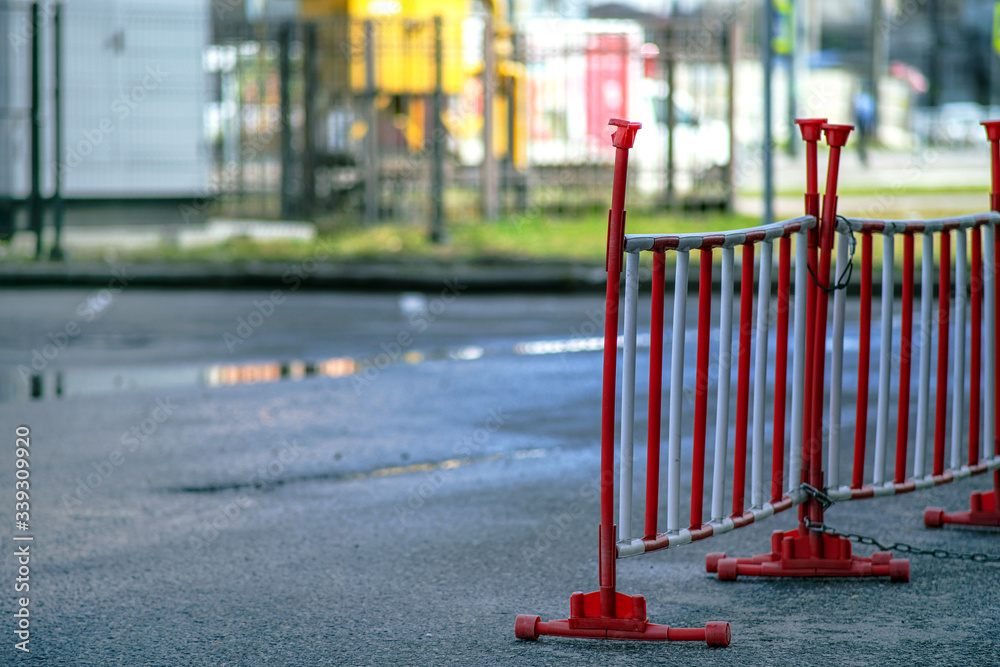 Plastic road barriers are designed to ensure traffic safety. Plastic fences are indispensable for correct and quick organization of Parking or ordering the movement of cars and pedestrians.