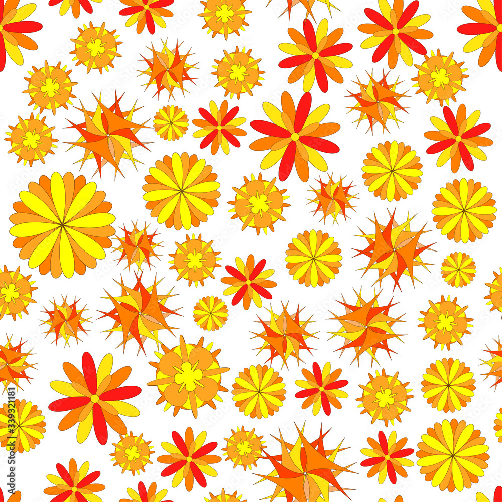 Abstract seamless pattern. Vector illustration. Abstract seamless pattern. Vector illustration.