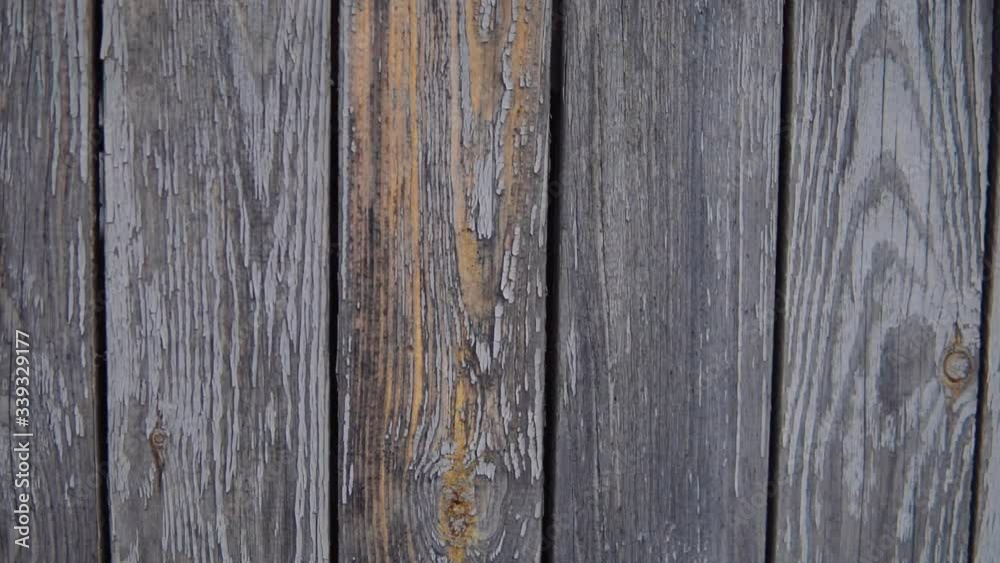 Panorama of an old wooden fence. Panorama of an old wooden fence.