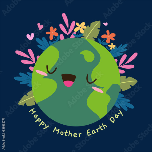 Happy mother earth day card