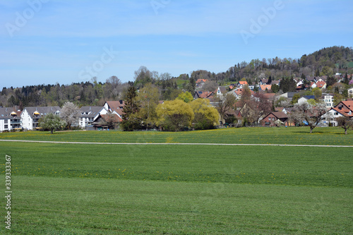 Das Dorf Weisslingen, Kanton Zürich