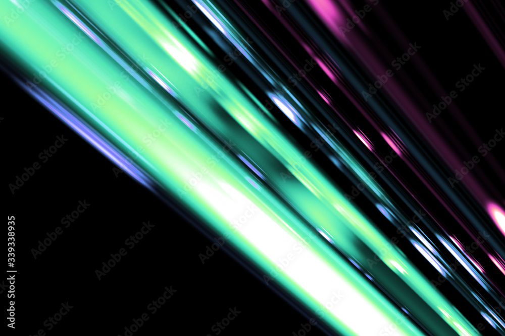 Fototapeta Abstract backgrounds space neon lights (super high resolution)