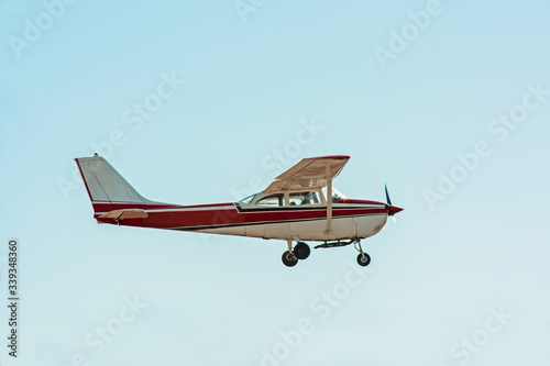 cessna airplane, plane, aircraft, sky