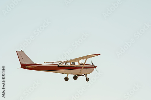cessna airplane, plane, aircraft, sky photo