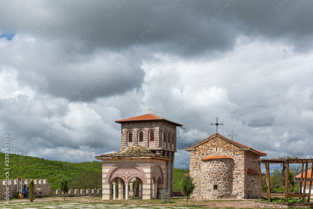 Medieval Tsarnogorski (Gigintsy) monastery, Bulgaria