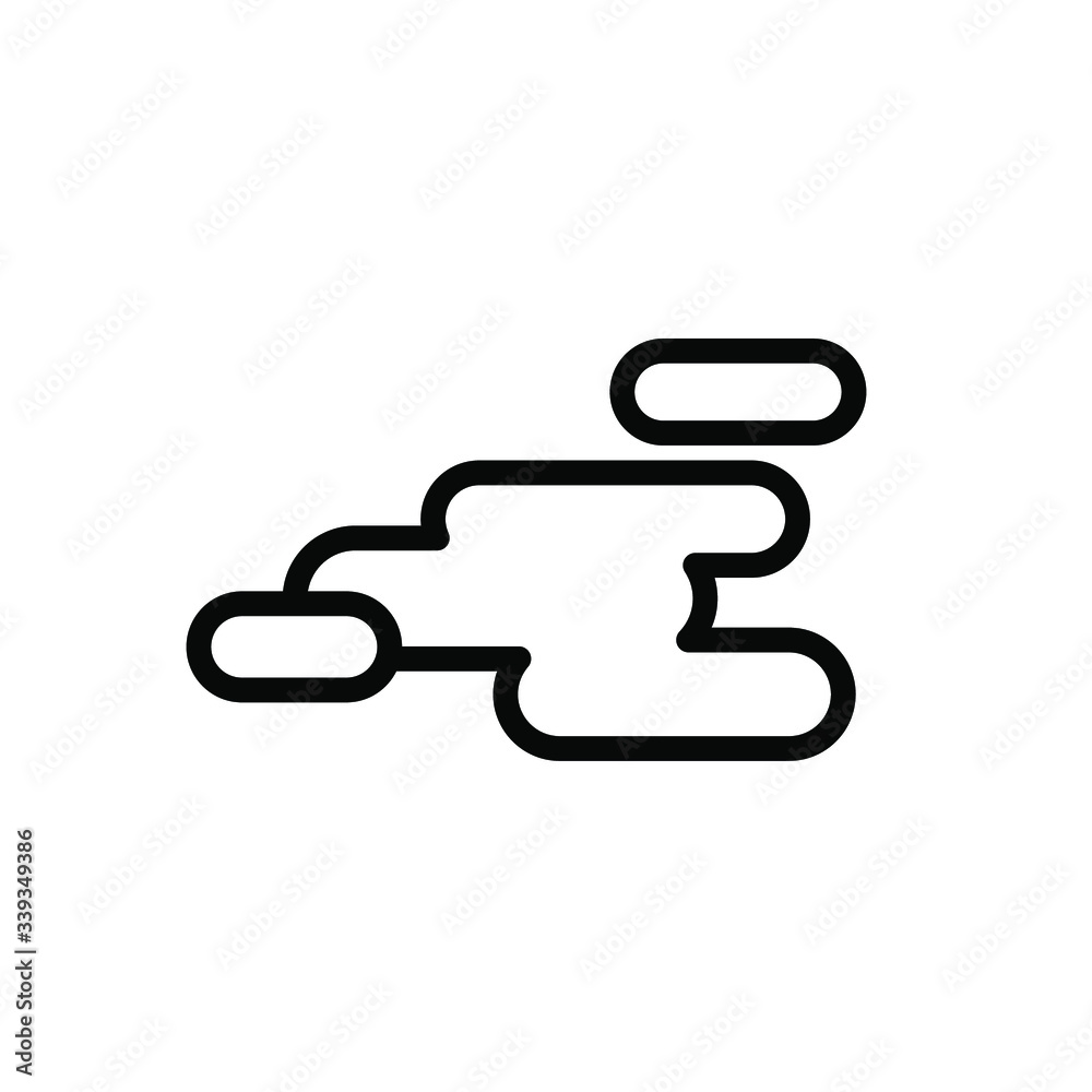 Cloudy icon template