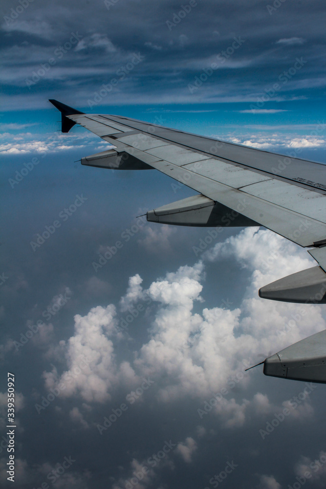 view from airplane window view from airplane window