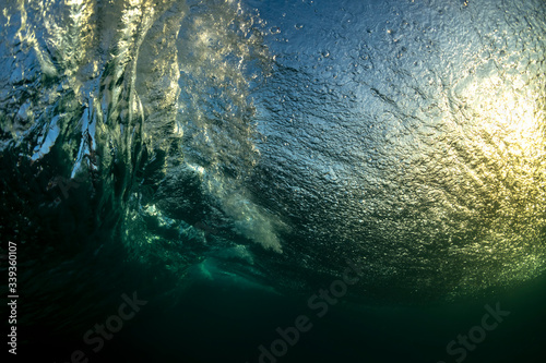 Wave at sunrise, Tamarama Beach, Australia