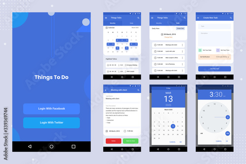 Mobile App UI