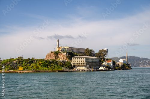 View of Alcatraz Island in San Francisco