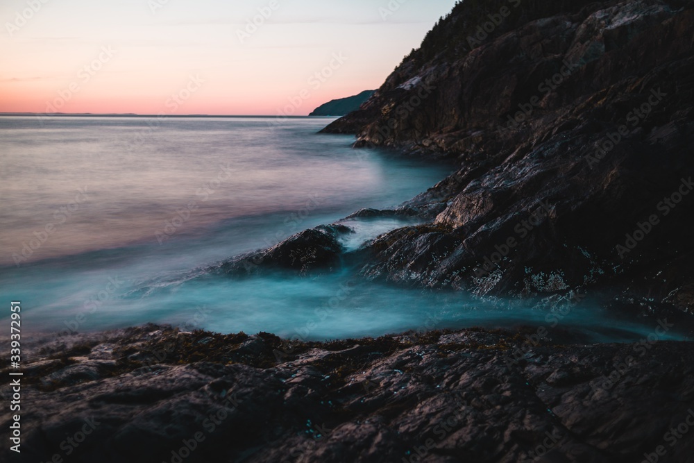 Obraz premium sunset over the sea