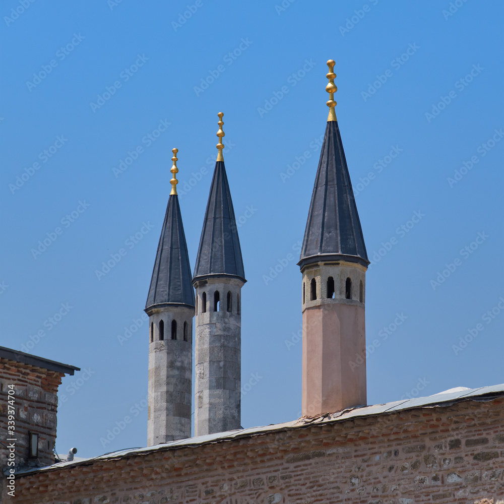 Minaret shaped Ornaments