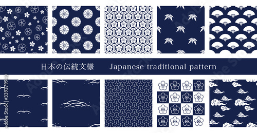 日本の伝統模様パターン
