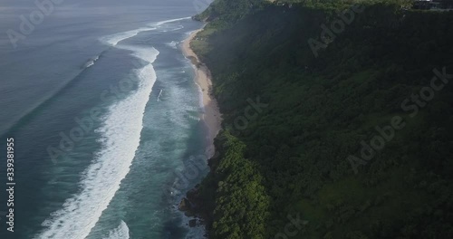 Wallpaper Mural Aerial view of Nyang Nyang beach,Bali,Indonesia Torontodigital.ca