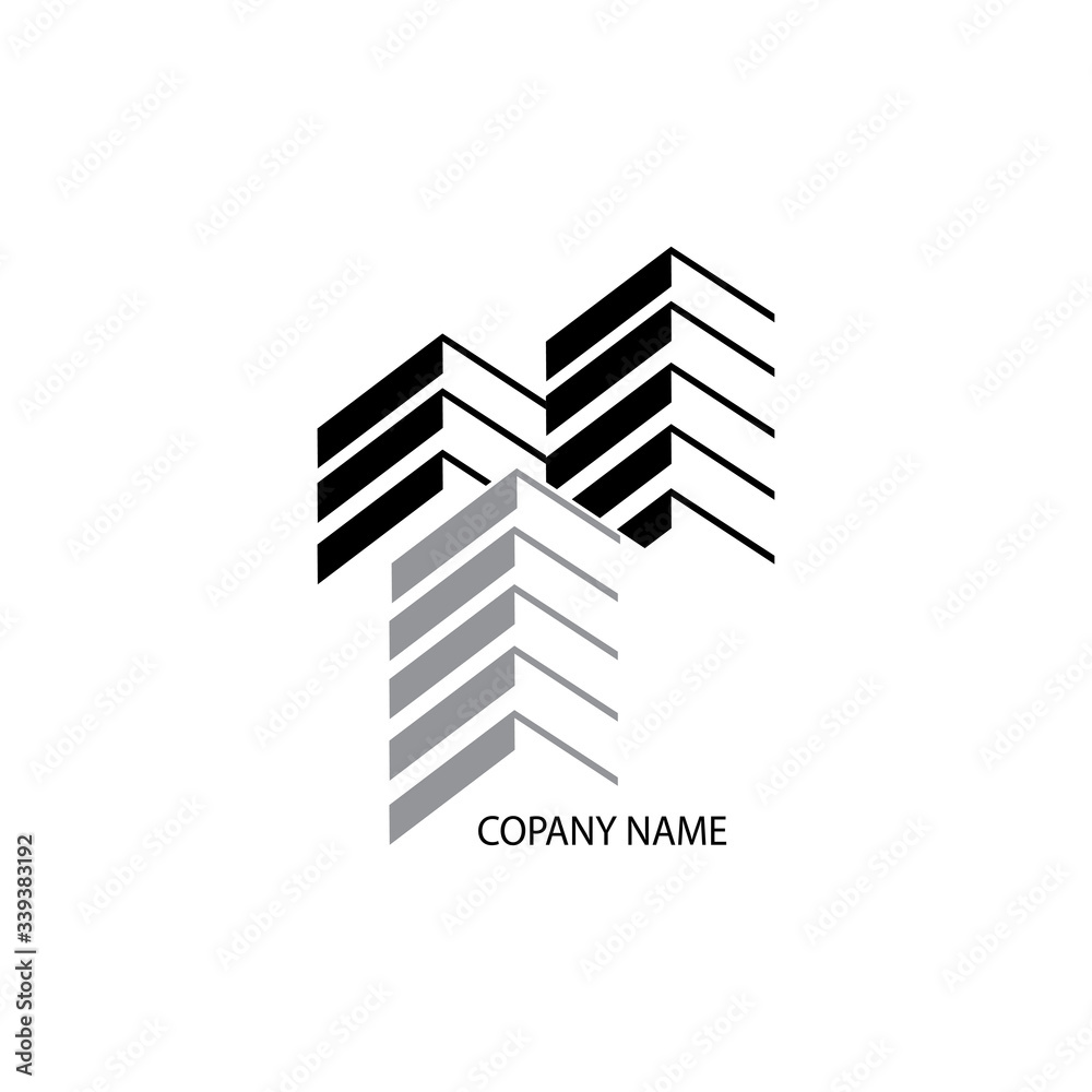apartment building modern logo simple vector design apartment building modern logo simple vector design