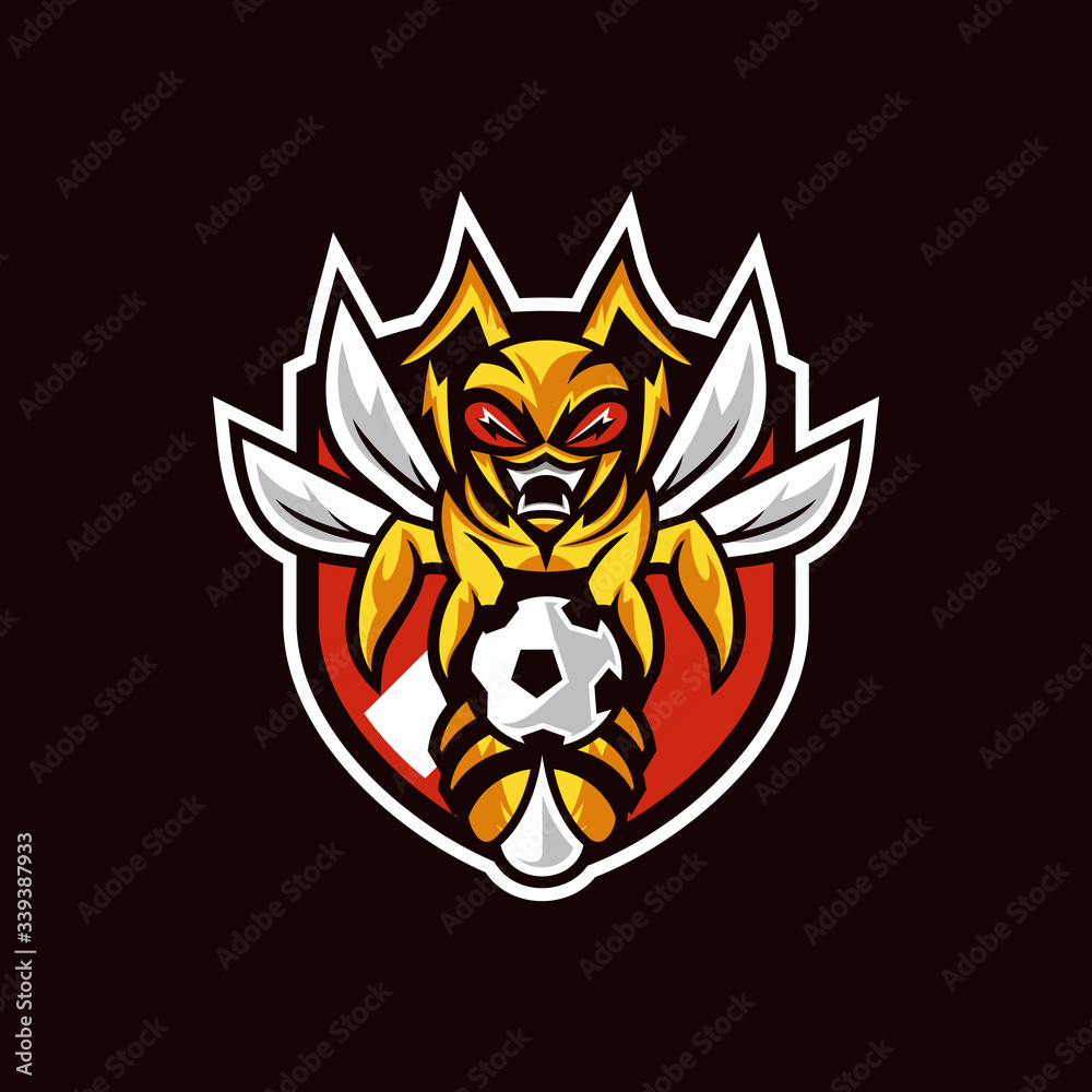 Fototapeta premium e sport logo vector template illustration