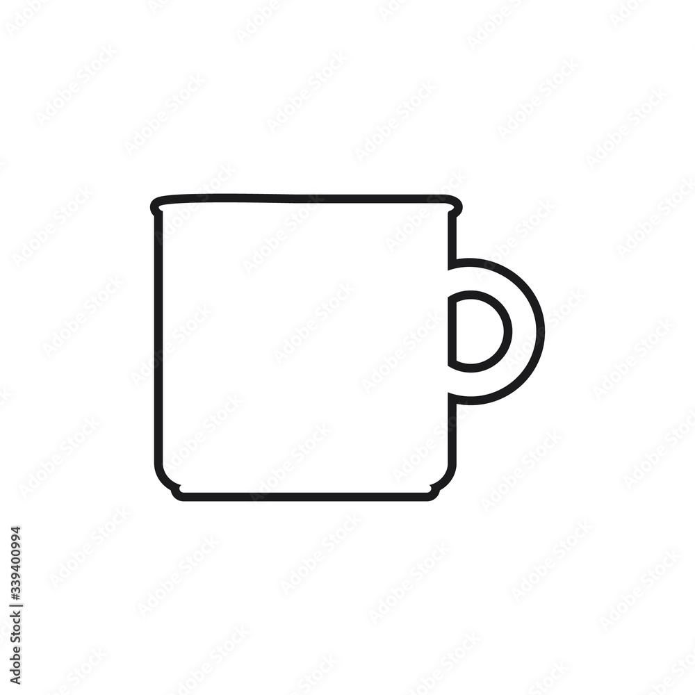 Water Pot Line Icon. Editable Vector EPS Symbol Illustration. Water Pot Line Icon. Editable Vector EPS Symbol Illustration.