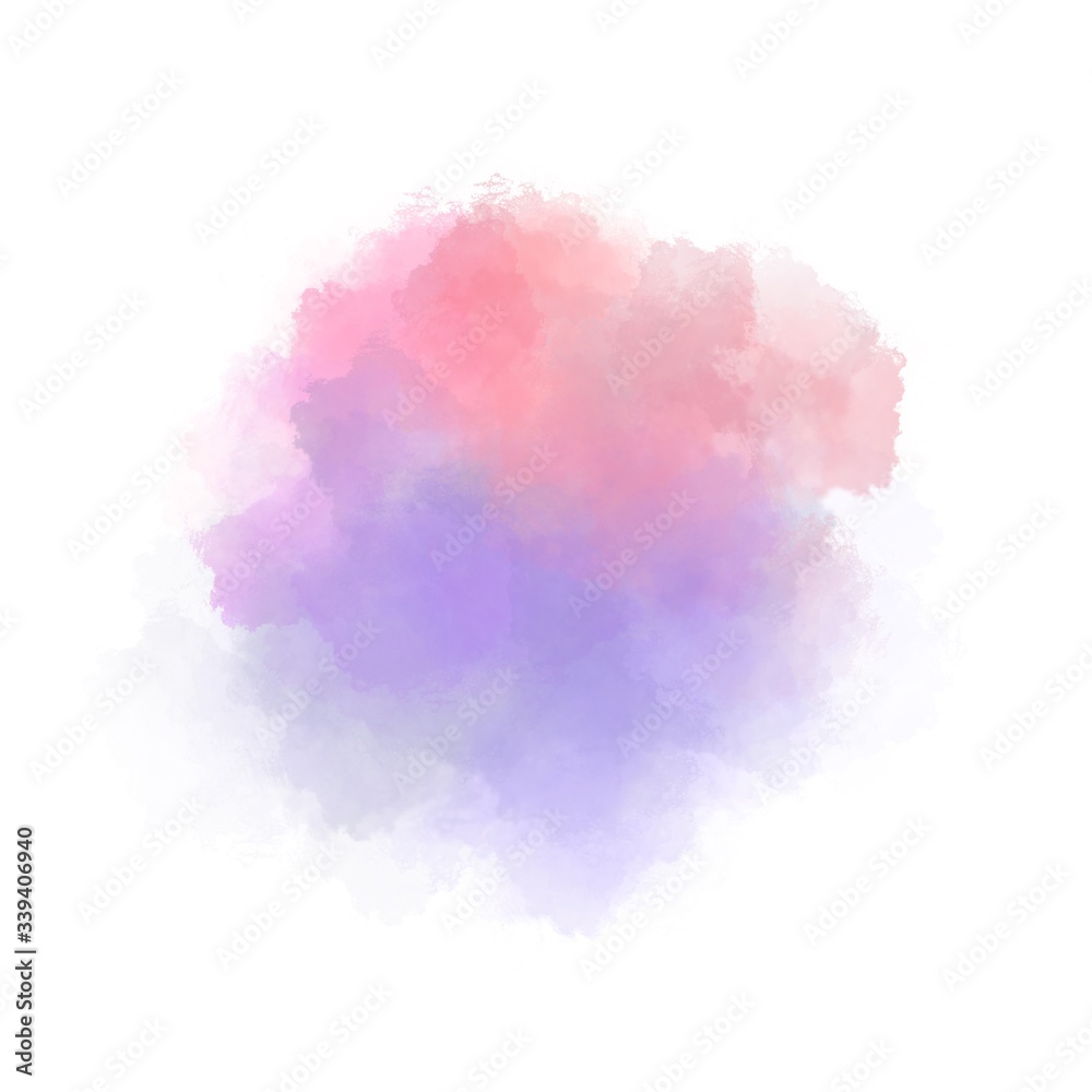 purple and red pastel watercolor brush background