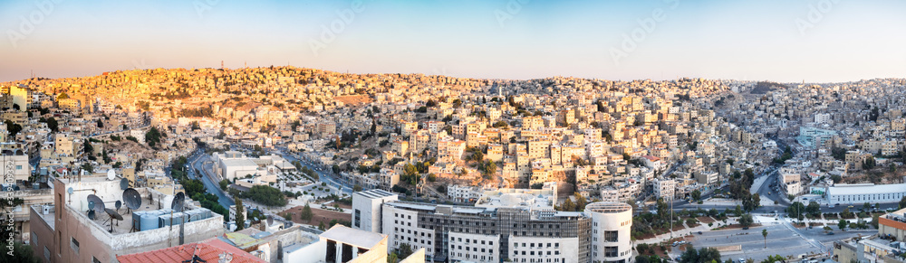 Panorama of the City of Amman