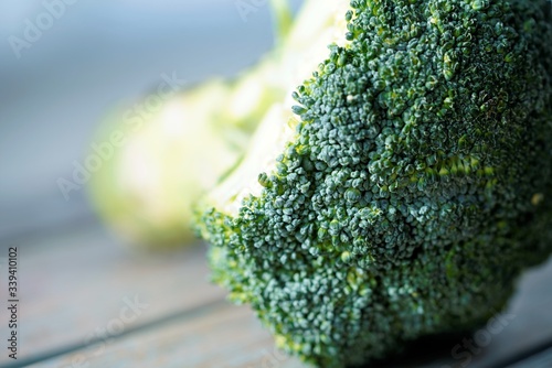 close up of broccoli