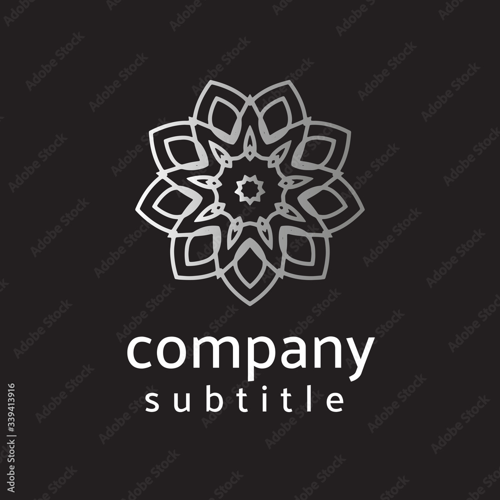 logo ornament gold logo ornament gold