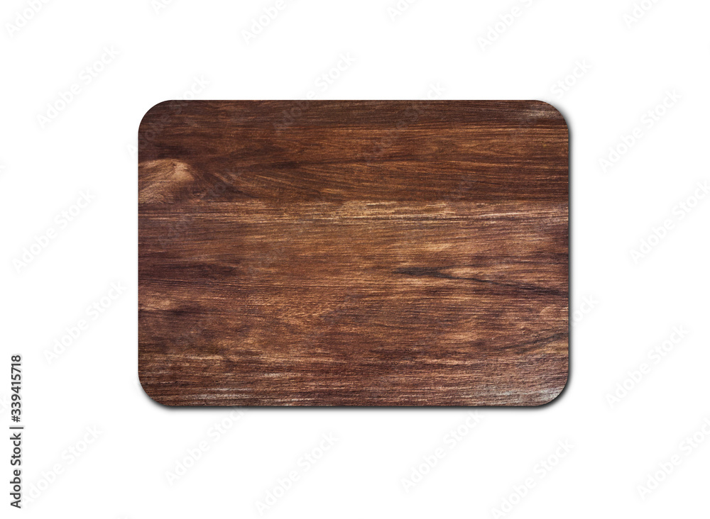 Modern wood board texture isolated on white background with copy space for design or work. clipping path