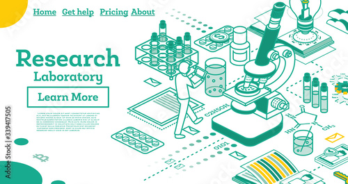 Outline Isometric Research Laboratory. Bacteriological Analysis.
