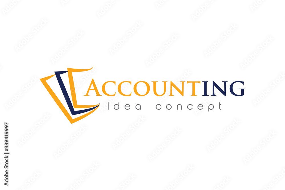 Creative Accounting Concept Logo Design Template Creative Accounting Concept Logo Design Template