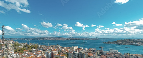 Turkish city of Istanbul historical monuments and views