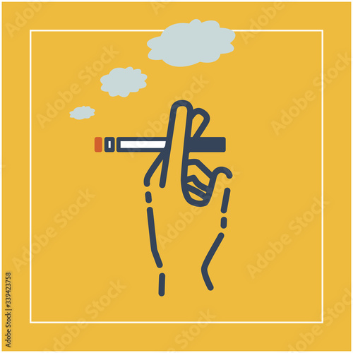 喫煙　アイコン　イラスト