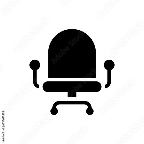 Office Chair Vector Icon