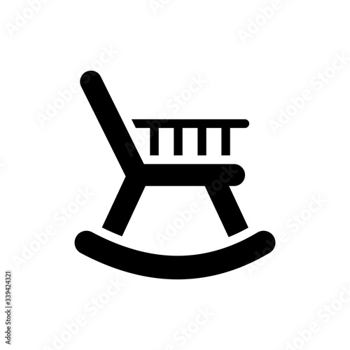 Rocking Chair Vector Icon