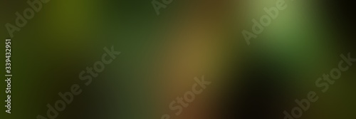 abstract blurred backdrop with very dark green, dark olive green and pastel brown colors. soft blurred design element can be used as background, wallpaper or card
